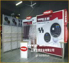 便攜式展覽組合架 環(huán)保、可重復(fù)使用的展示解決方案